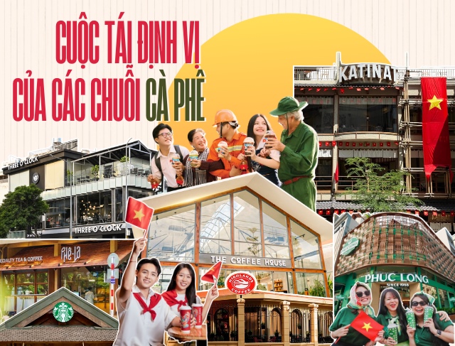 Tái định vị chuỗi cà phê 12 chi nhánh